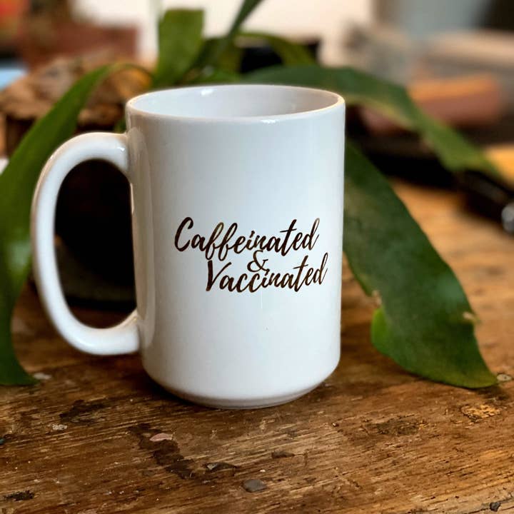 Caneca com cafeína e vacinada por atacado de 34Designed