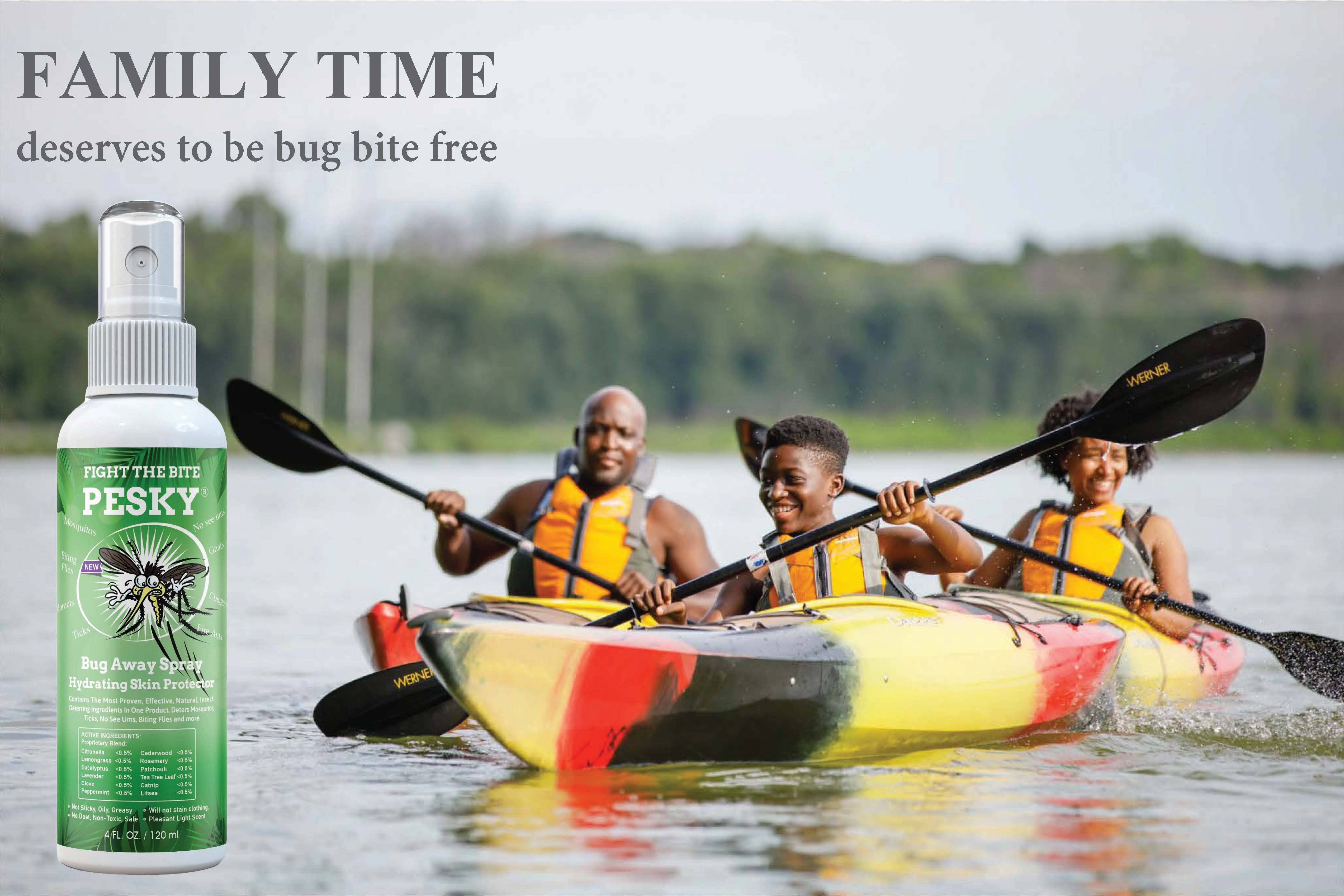 PESKY® Bug Away - Wholesale Insect Repellent - PESKY® Bug Stay Away Spray (2 oz) Plant-Based, DEET-Free 3