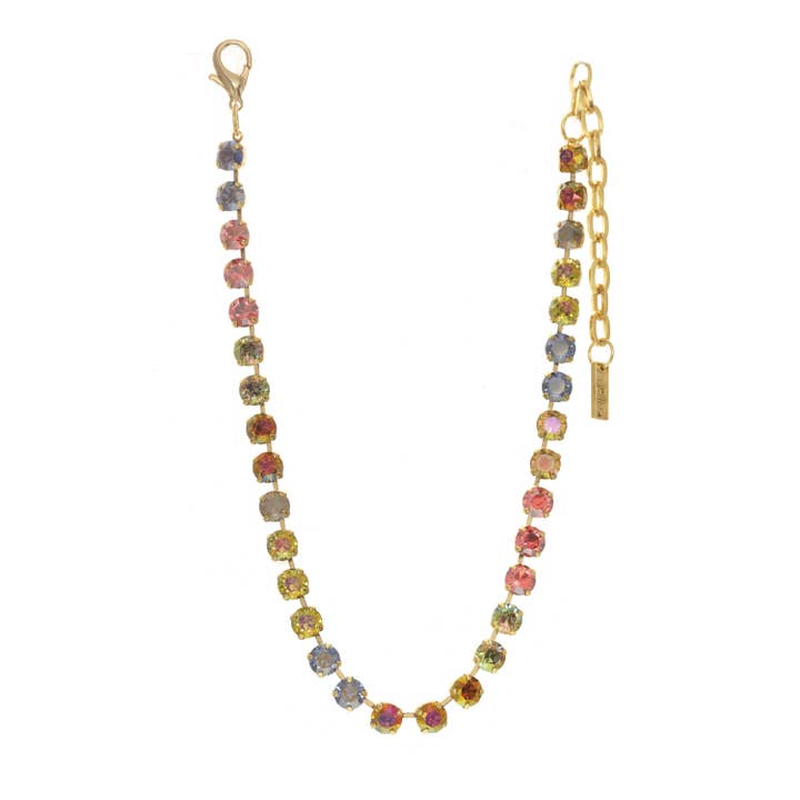 TOVA - Wholesale Link & Chain Necklace - Oakland in Watermelon Mix1