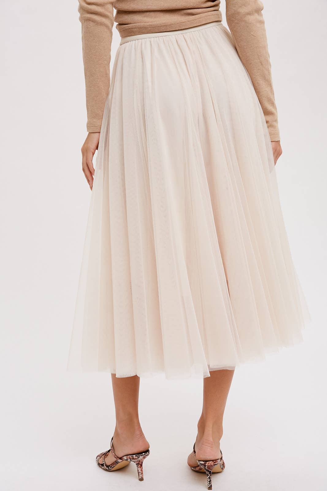 Bluivy - Wholesale Skirt - Women's - TULLE MIDI SKIRT55