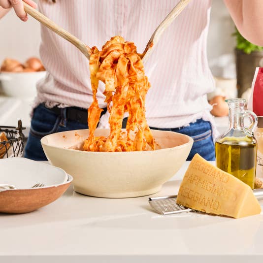 Delallo - Wholesale Pasta - Egg Pappardelle (Nests)6