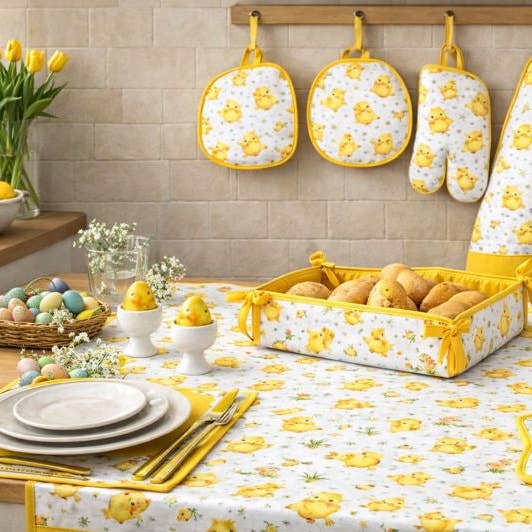 Mantel PASCUA easter TITTI para venta al por mayor de Almatex srl