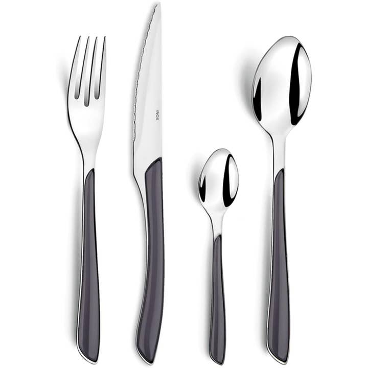 Amefa GB Ltd – wholesale Assorted cutlery set – Amefa Eclat 16pc Cutlery Set - Pastel Grey