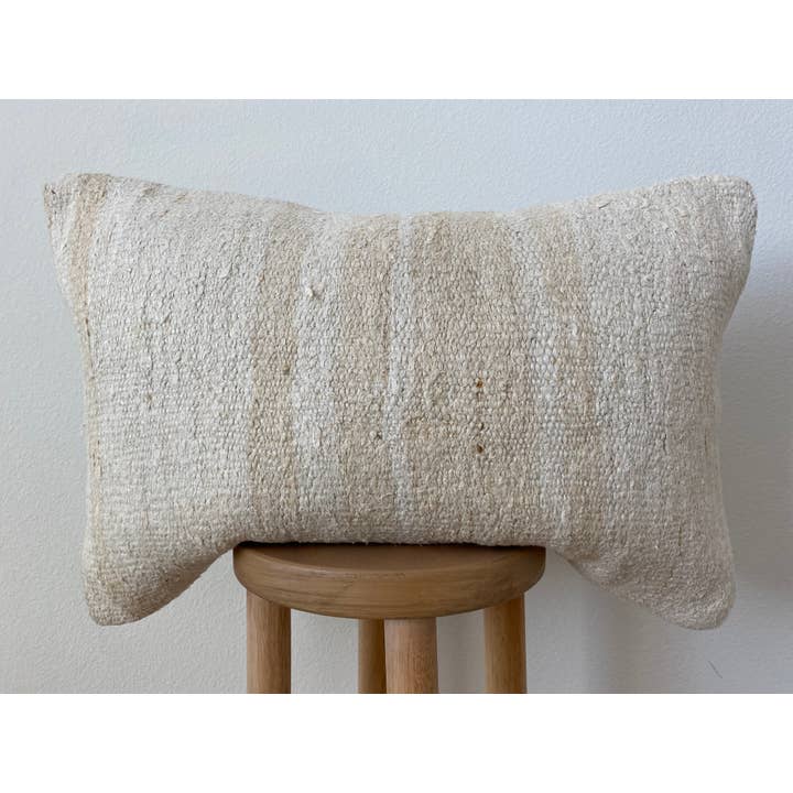 Turkish Hemp Pillow Cover 16"x24" for wholesale by Eclectic Collective
