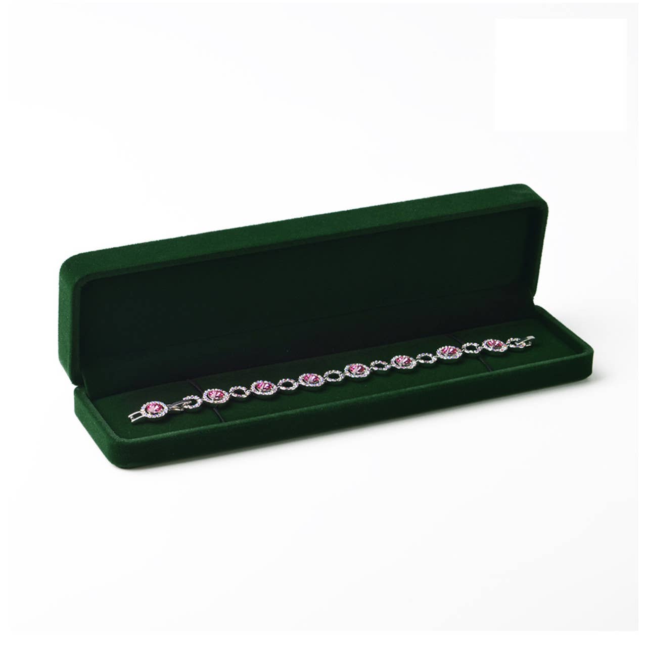 Zakka - Wholesale Jewelry Box/Organizer - Velvet Jewelry Box Green Ring Pendant Necklace Earrings6