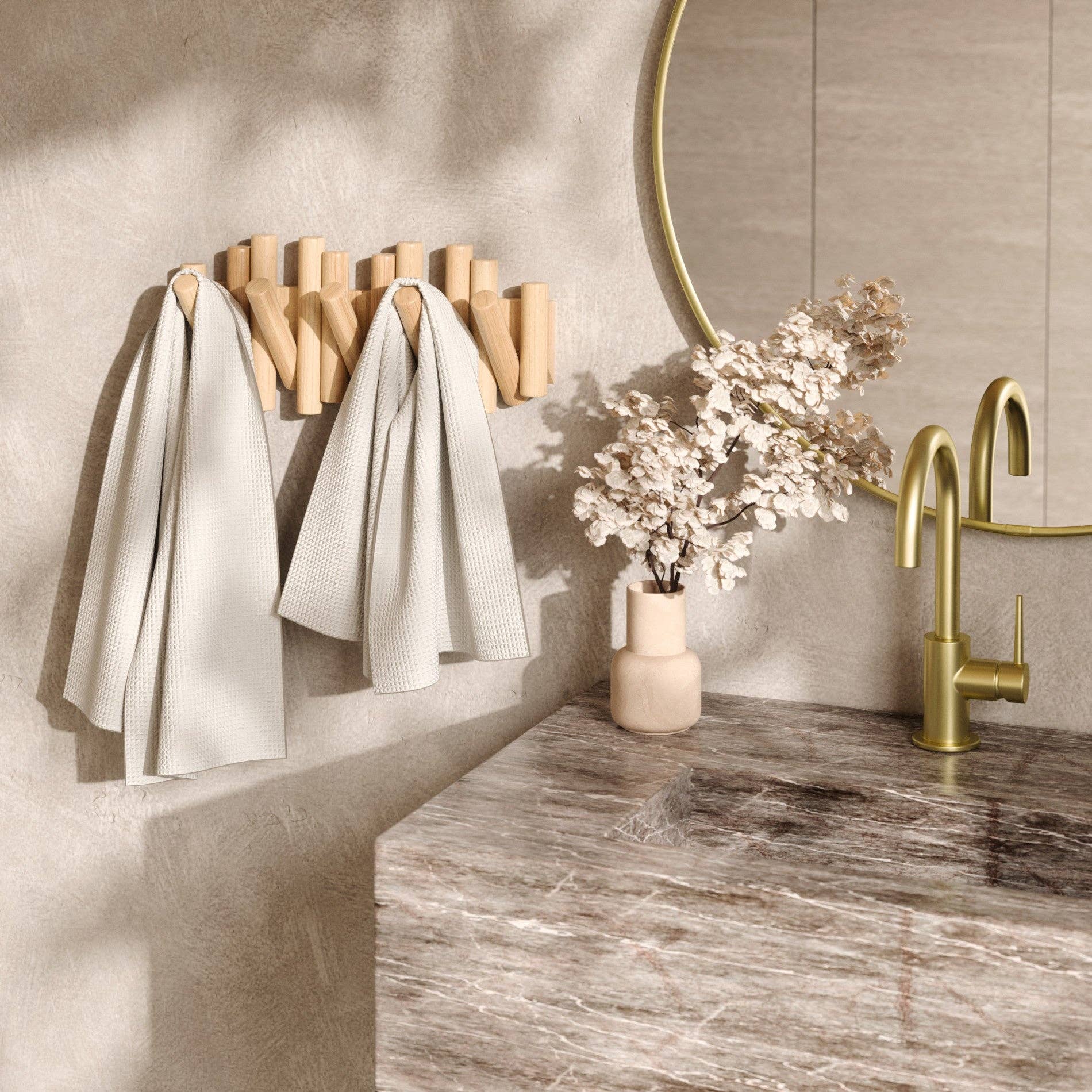 Umbra - Wholesale Wall Hook - Picket Wall-Mounted Coat Rack Rail Hook40