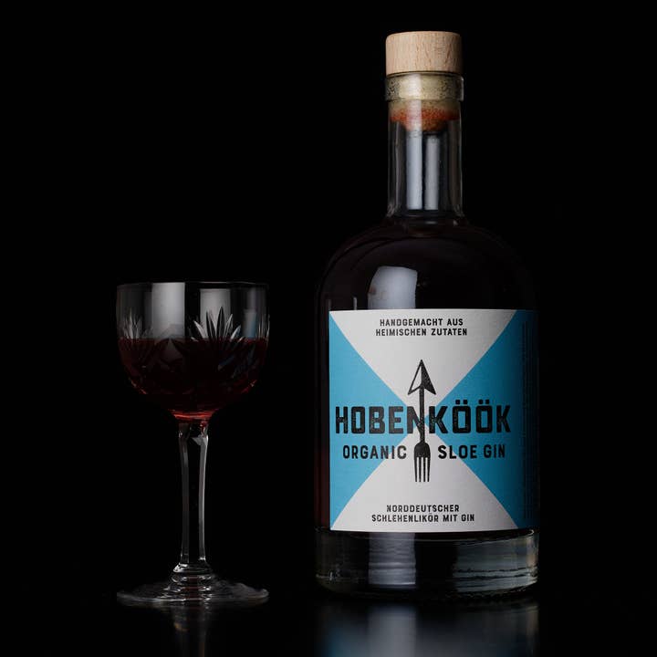 Hobenköök Organic Sloe Gin 28% Vol. 0,5L für den Großhandel von Spirit of Hafencity