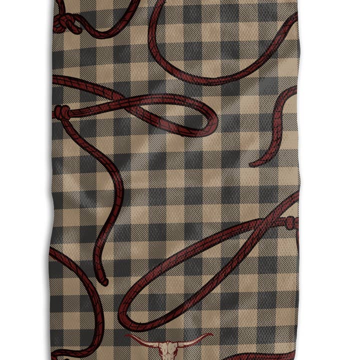 Absorb-Lumen - Wholesale Tea Towel - Cowboy Boots 18x30 Work-Harder Double-Sided Towel1