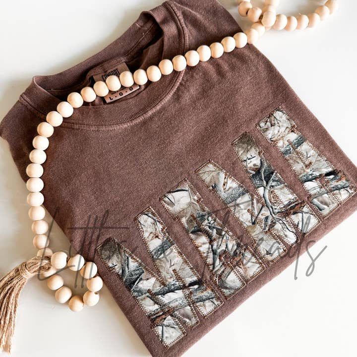 Littles and Threads Clothing Company - Wholesale Sweatshirt - Women's - Embroidered Custom Camo Crewneck or Tshirt5