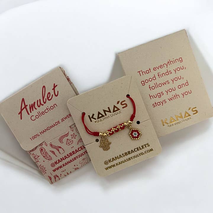 EVIL EYE BEADED BRACELET-HANDWOVEN MIYUKI JEWERLY PROTECTION for wholesale by Kana’s By Juliana Duque