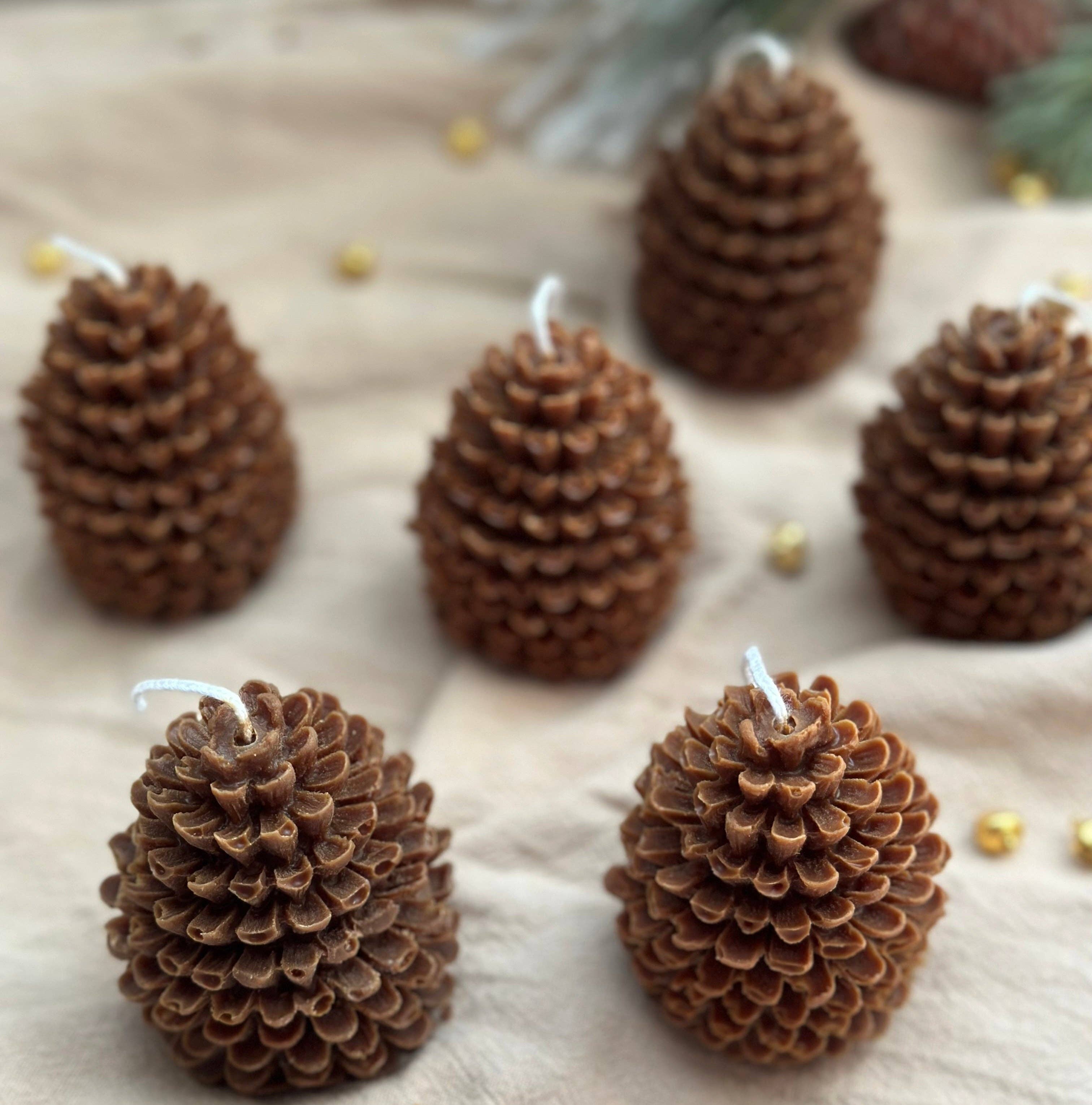 LA AROMA CANDLE CO. - Wholesale Novelty Candle - Pine Cone Candle1