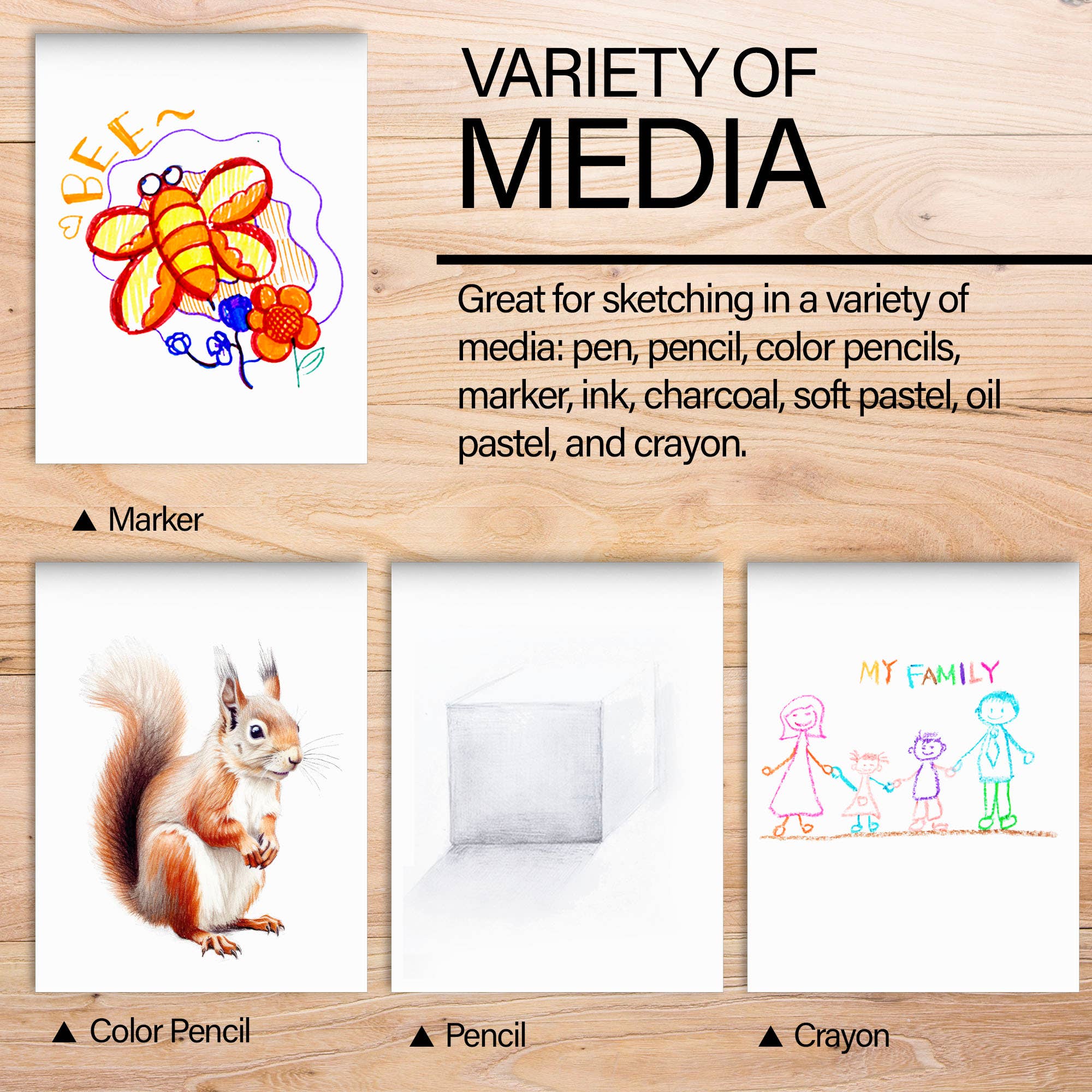 BAZIC Products - Wholesale Sketchbook/Sketchpad - Sketch Pad 9"X 12"(40 Ct.)2