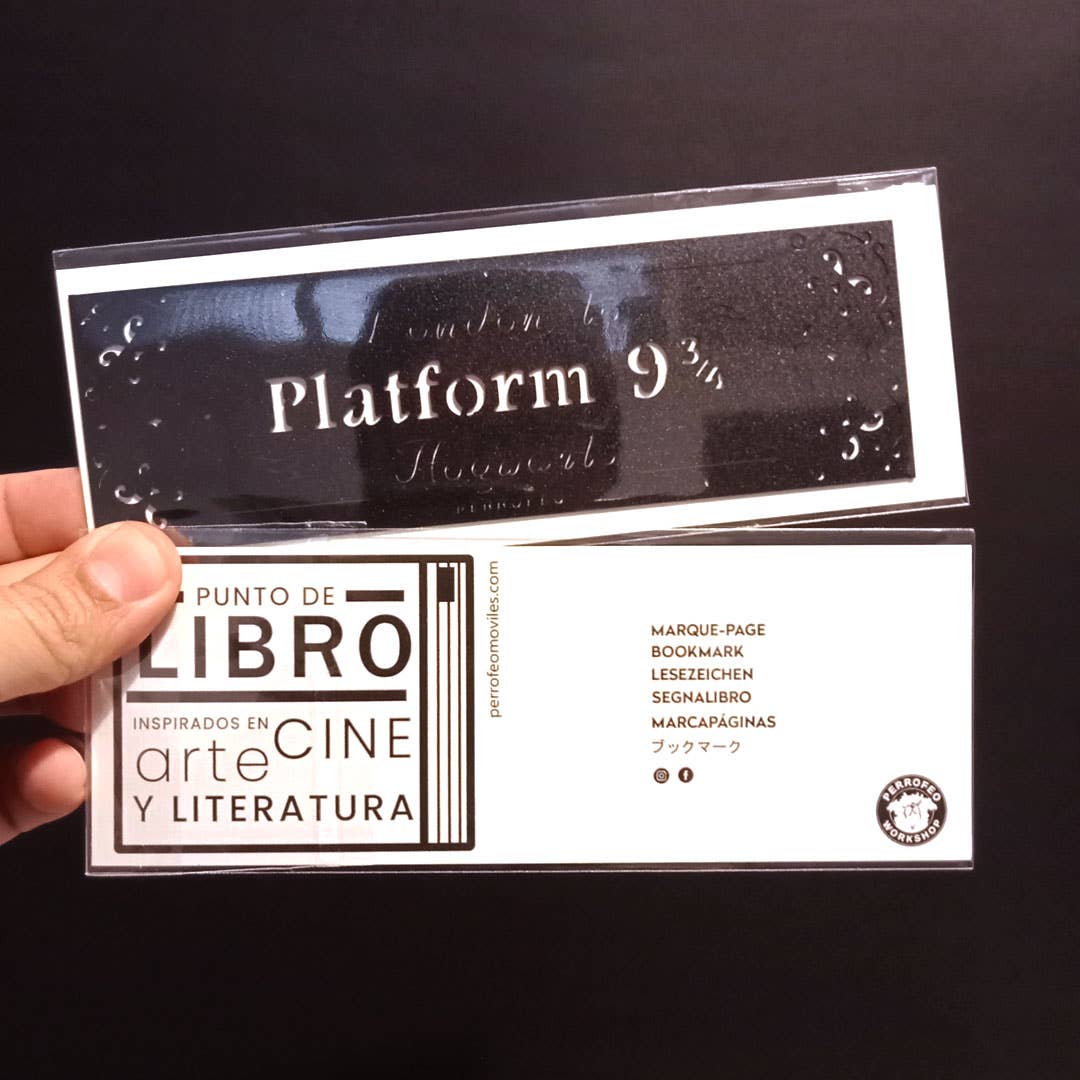 Perro Feo Workshop - Wholesale Bookmark - Harry Potter Ticket to Hogwarts Laser-Cut Bookmark1