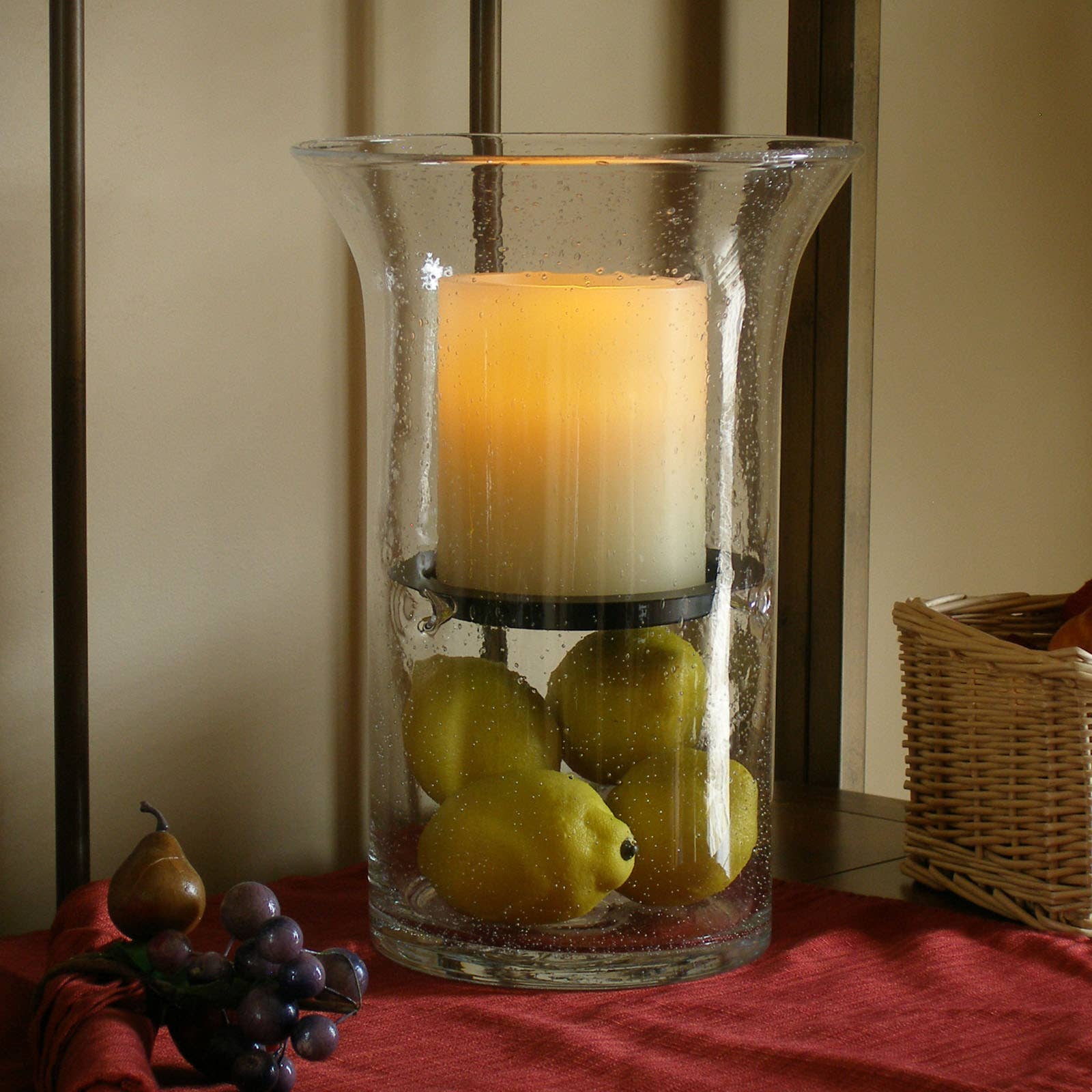 Flipo Group, Ltd. - Venta al por mayor Vela sin llama - Huracán Wilshire Rellenable con Vela sin Llama4