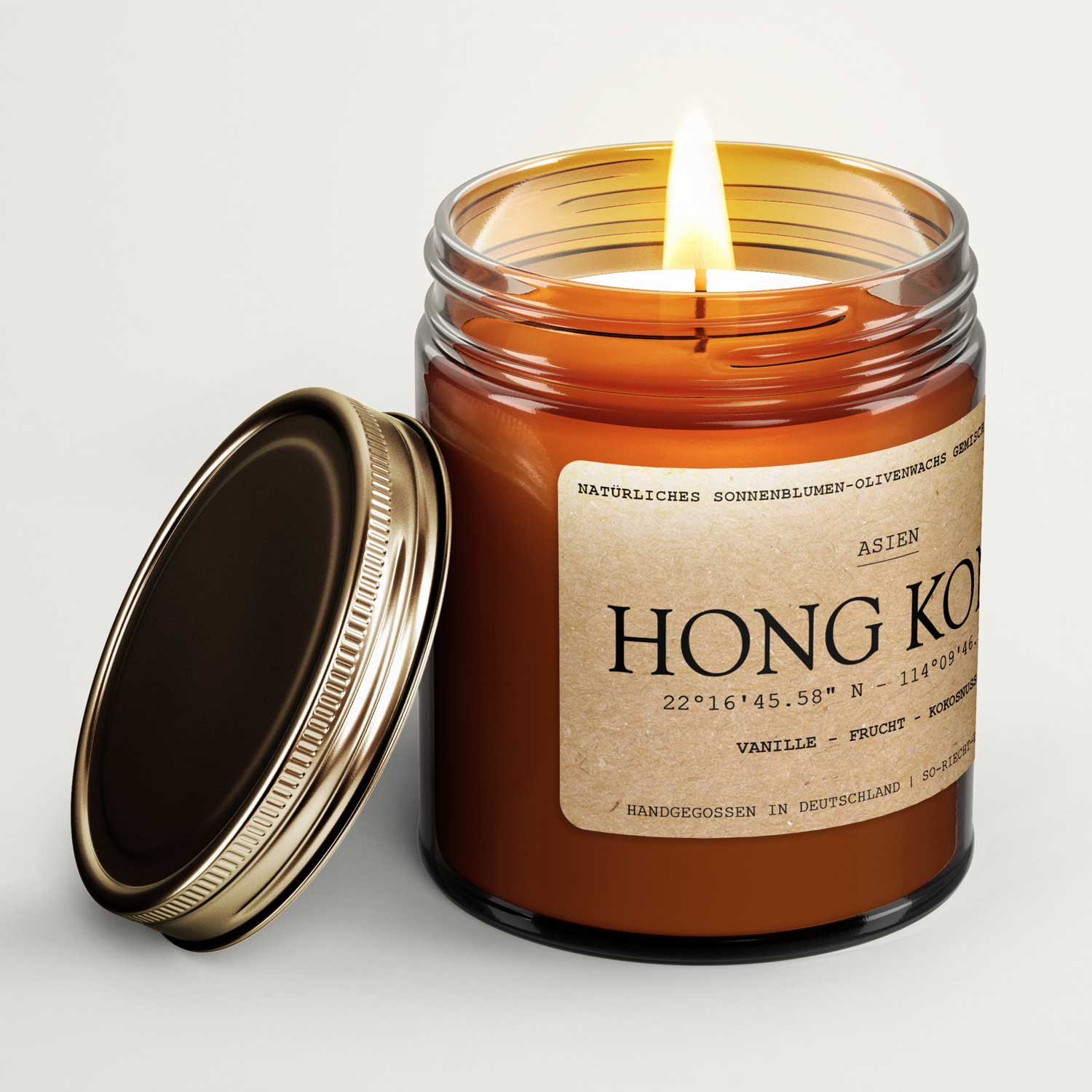 So riecht die Welt - Wholesale Jar/Filled Candle - Hong Kong candle - vanilla | fruit | coconut2