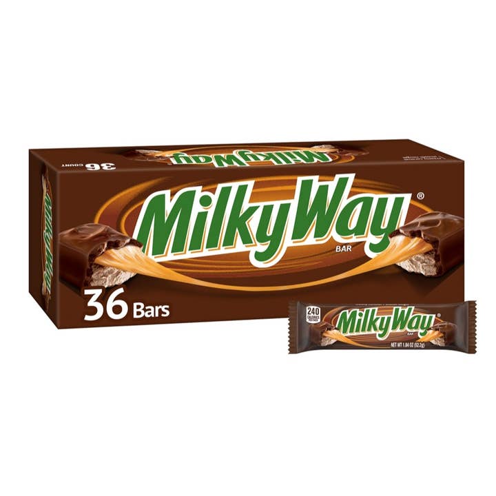 Majestic Wholesale - Wholesale Chocolate - Milky Way Chocolate Bars – 36ct Full-Size Creamy Treats
