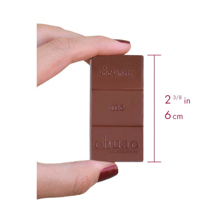 Chuao Chocolatier - Wholesale Chocolate Bar - Baconluxious With Plant-Based Bacon - Caddie Mini Bar