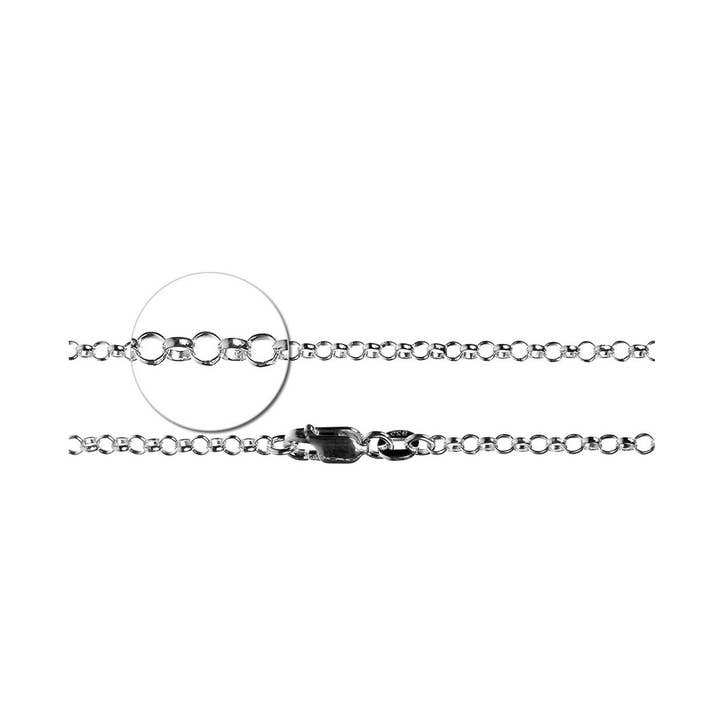 30" Rund belcherkedja för wholesale av Kali Ma Designs - Sterling Silver Jewellery
