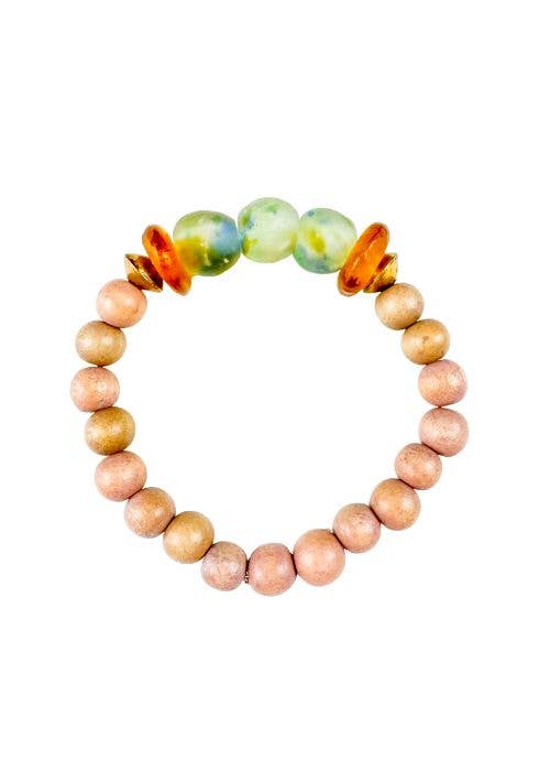 Twine & Twig - Wholesale Beaded Bracelet - Single Stack Bracelet | Montego Bay