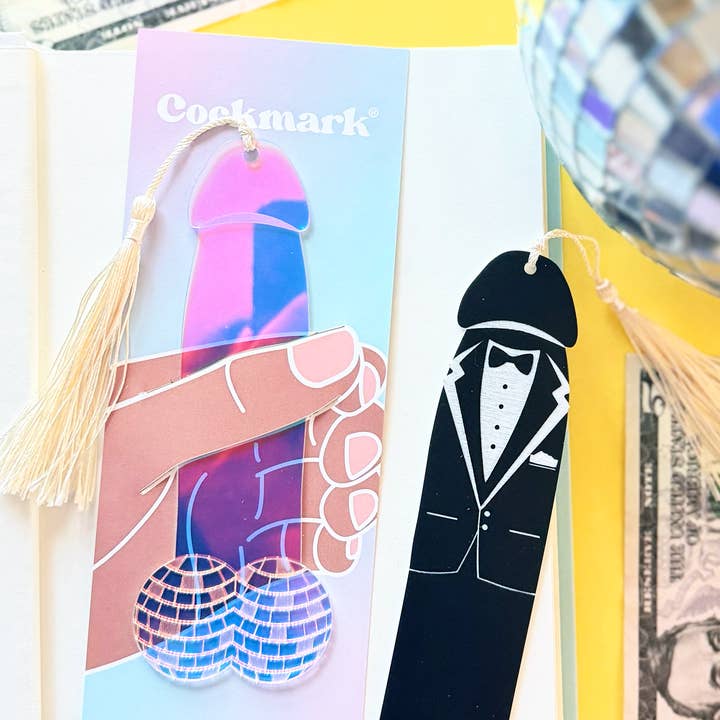 Cockmark - Wholesale Bookmark - Discoballz Cockmark Bookmark2