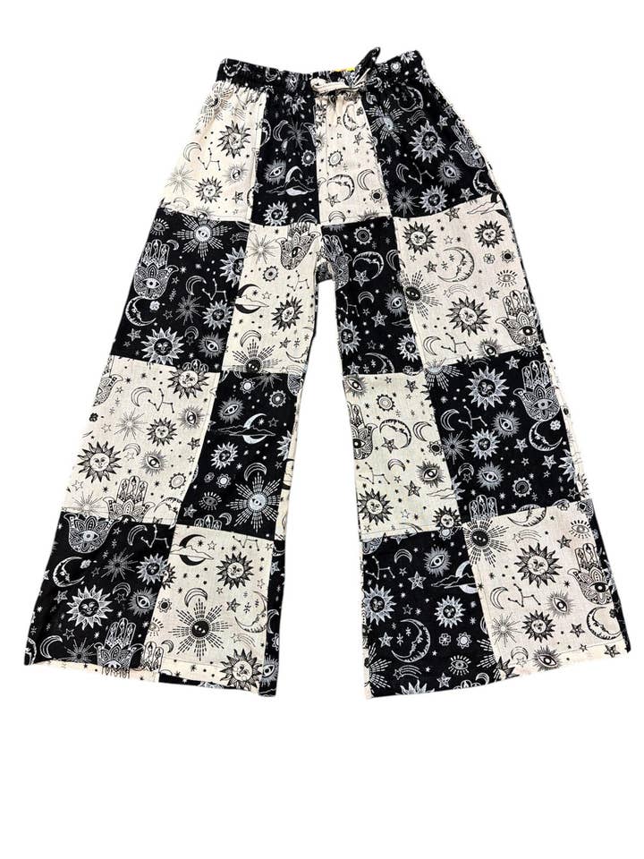 Bomuld S/H Universelle Brede Ben Palazzo Bukser NC57 for engroshandel hos Rising International Inc