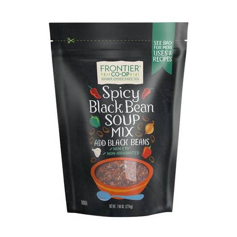 Spicy Black Bean Soup Mix (Just Add Black Beans) Non-ETO for wholesale by Frontier Co-op