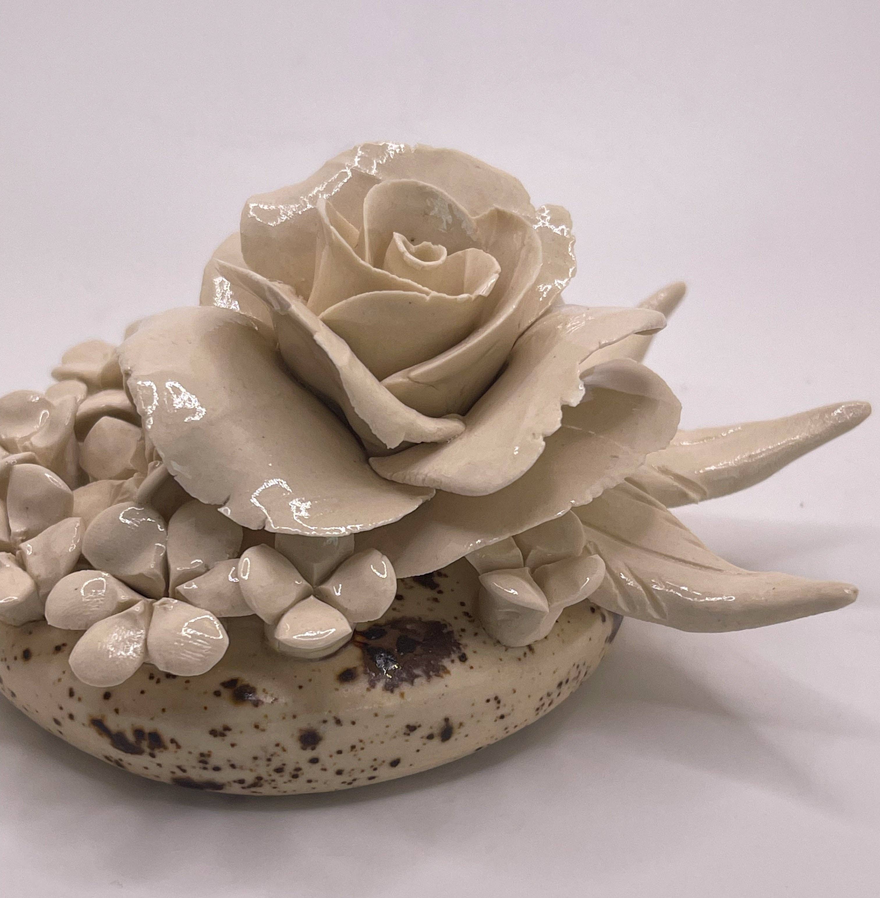 Cori Ceramics & Art LLC - Wholesale Decorative Tabletop Object - Forever Rose3