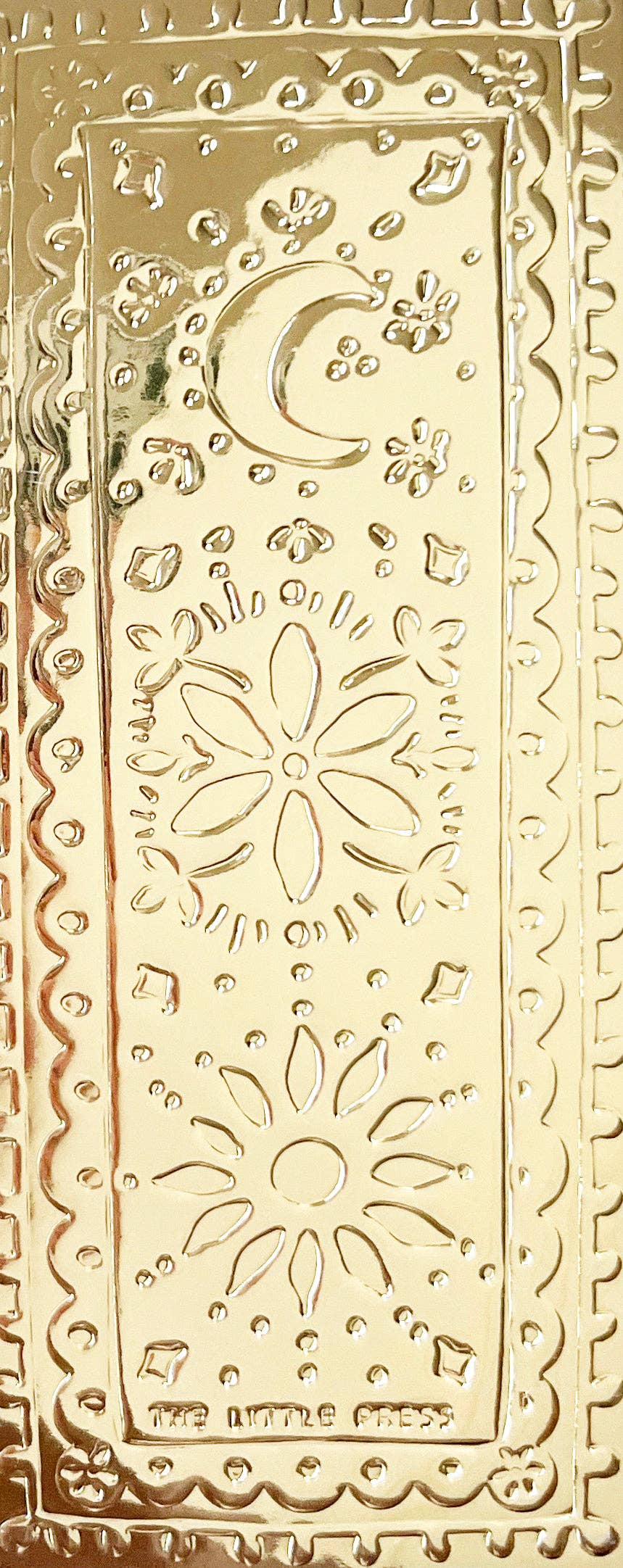 THE LITTLE PRESS - Wholesale Bookmark - Bookmark - Faux-Tin - Gold0