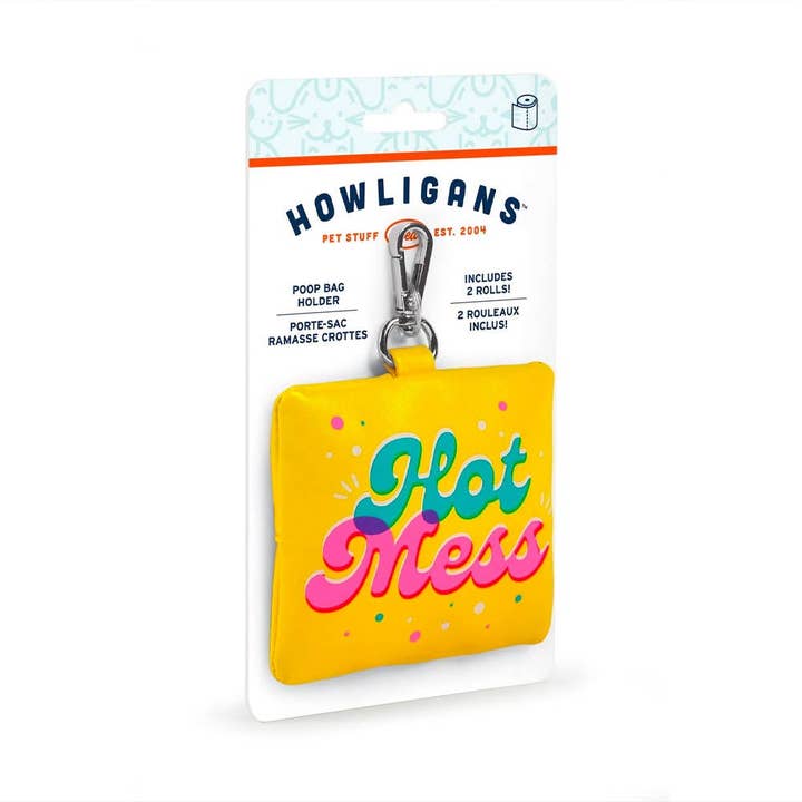 Howligans - Poop Bag - Hot Mess for wholesale by Fred & Friends