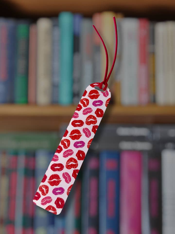 Kisses Acrylic Bookmark for wholesale by Scribbles Wholesale