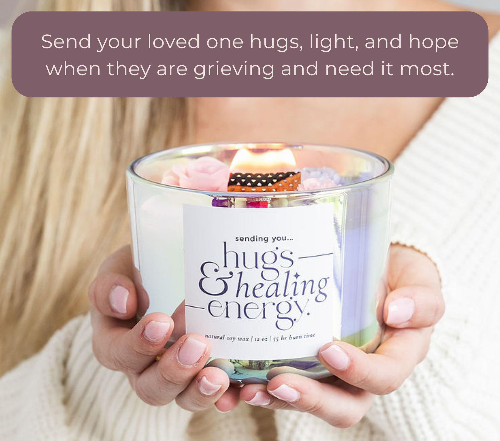 THE MINDFUL COLLECTIVE - Wholesale Jar/Filled Candle - Sympathy Candle – A Light That Speaks from the Heart1