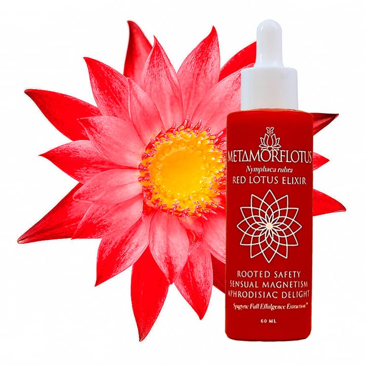 Élixir spagyrique au lotus rouge pour la vente par METAMORFLOTUS