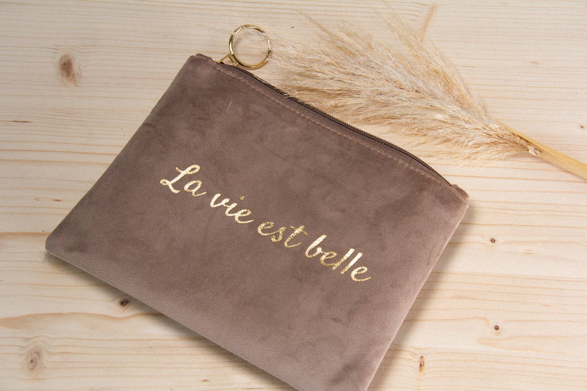 Herzilein-Wien GmbH - Wholesale Makeup/Cosmetic Bag - Kosmetiktasche La vie est belle1