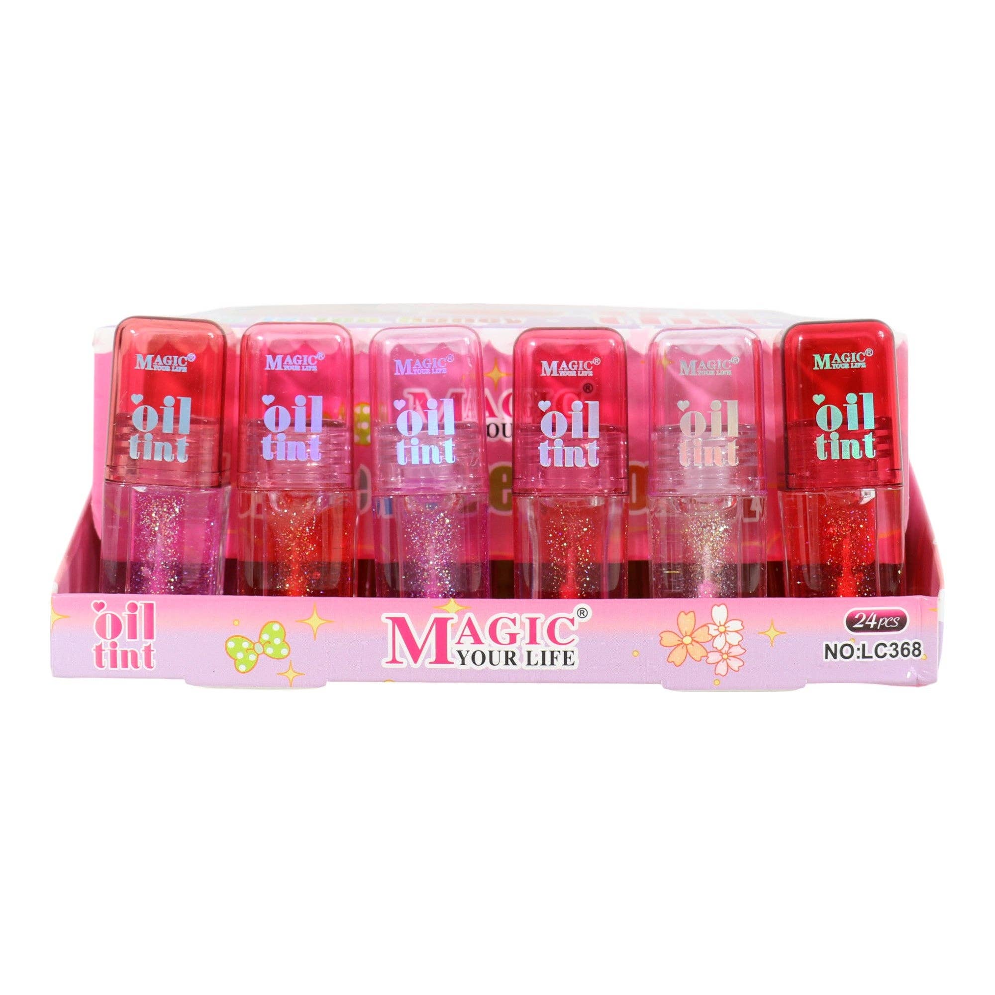ASSORTED Magic you life Oil Tint Lip Gloss LC368. (24PC) for wholesale on Faire20