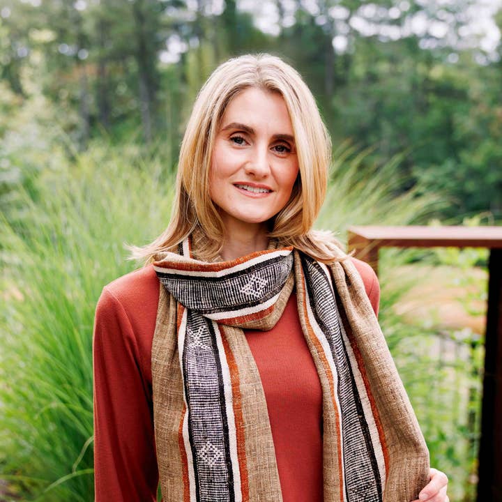 Hakanto Silk Scarf for wholesale by Tanana Madagascar