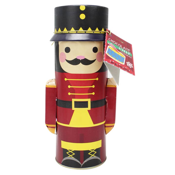 Too Good Gourmet - Wholesale Cookie - Holiday Character Tins – Nutcracker, Snowman & Gingerbread