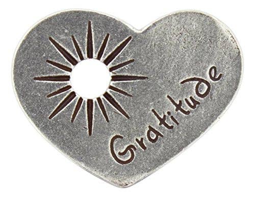 Whitney Howard Designs – wholesale Individual charm/pendant – Gratitude/Grateful Heart Charm Pocket Token Gift4