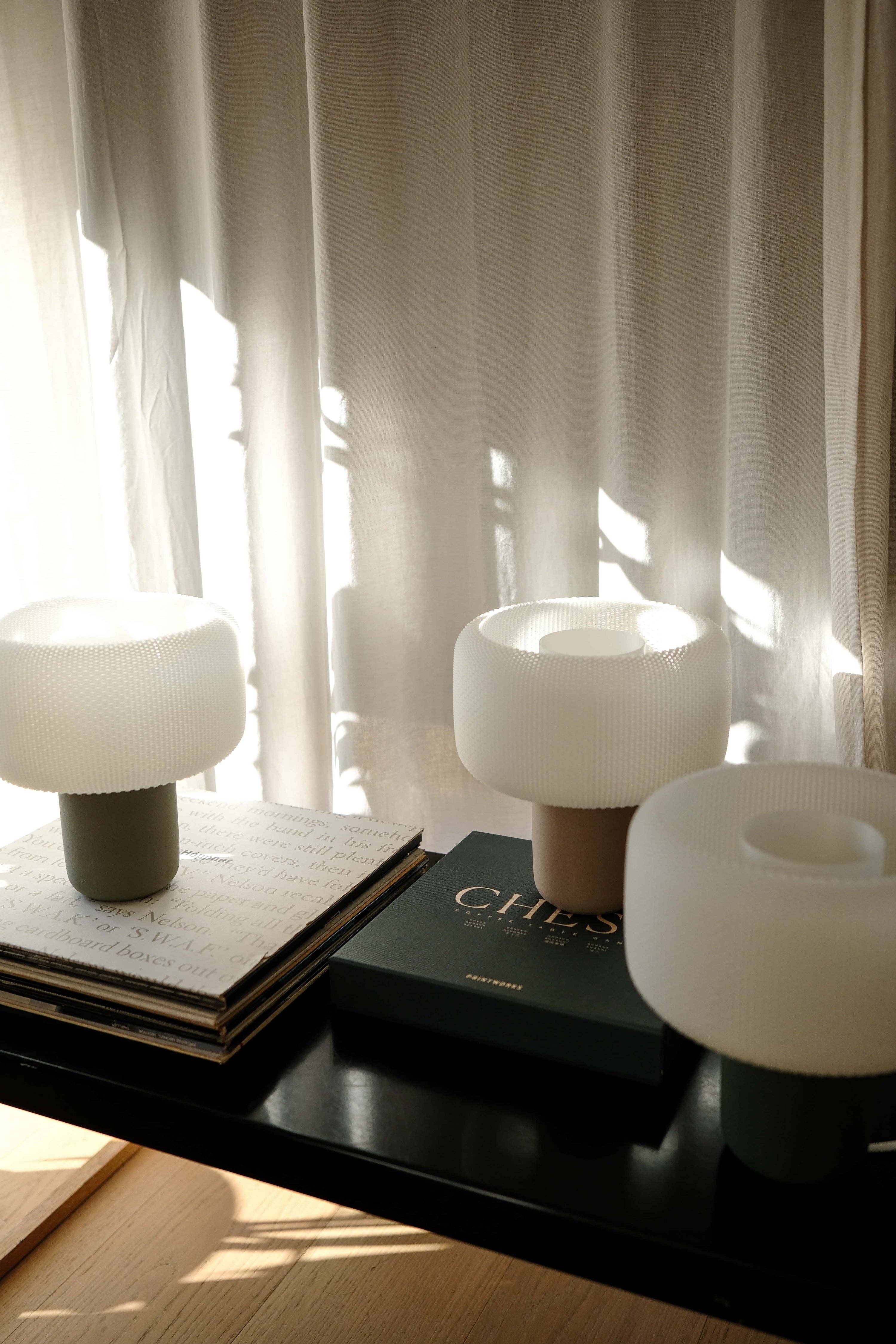 Mushroom Lamp – Green - Modern and Sustainable design for wholesale on Faire5