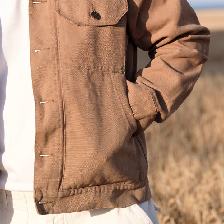 Yarmouth Oilskins - Wholesale Jacket - Men's - The Drivers Jacket - Khaki5