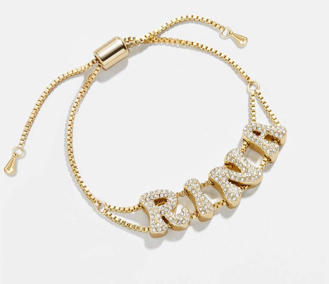 ZEN&CO Studio - Wholesale Charm/Dangle Bracelet - INDIE Personalized Nameplate charm bracelet,  Sterling Silver, 18K Gold Plated, Freshwater Pearl, Nature Stone0