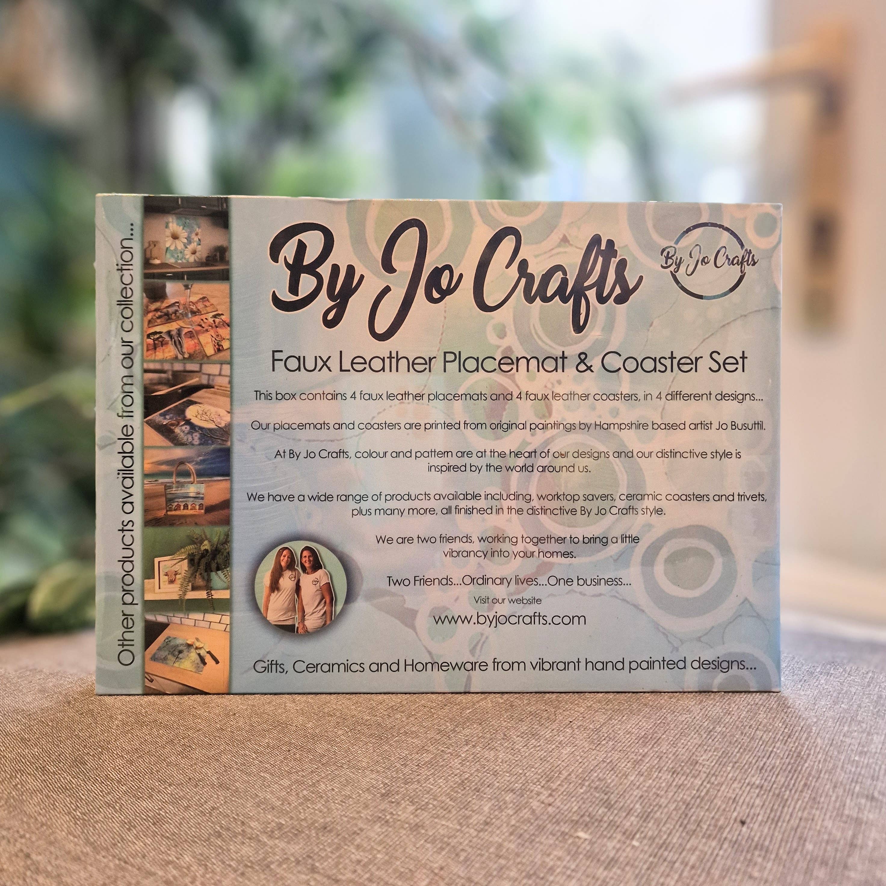 By Jo Crafts – wholesale Placemat – Dandelion Placemat and Coaster Set 14