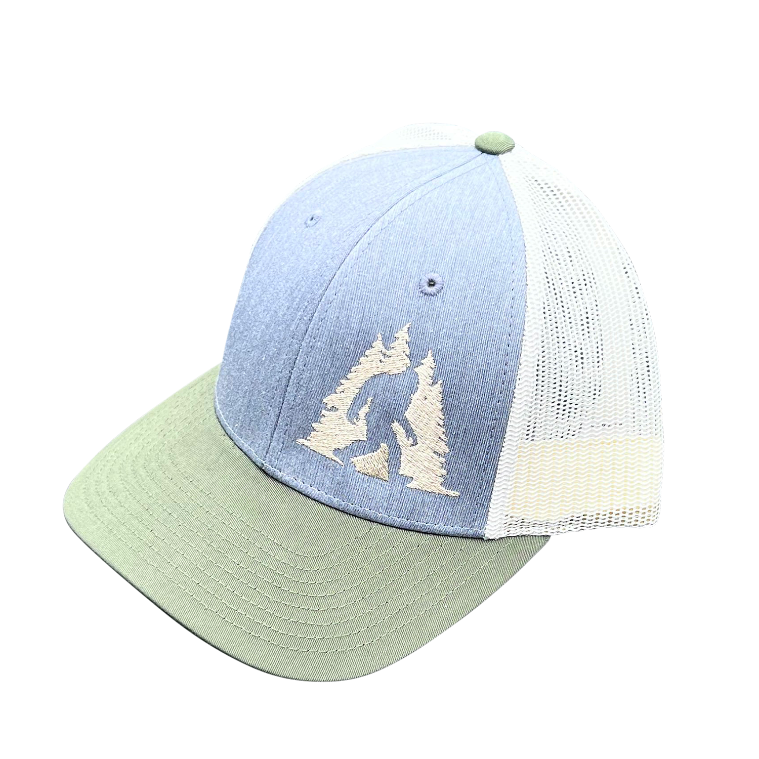Direction Apparel - Vente Casquette de camionneur – unisexe - Casquette de camionneur Sasquatch dans les arbres1