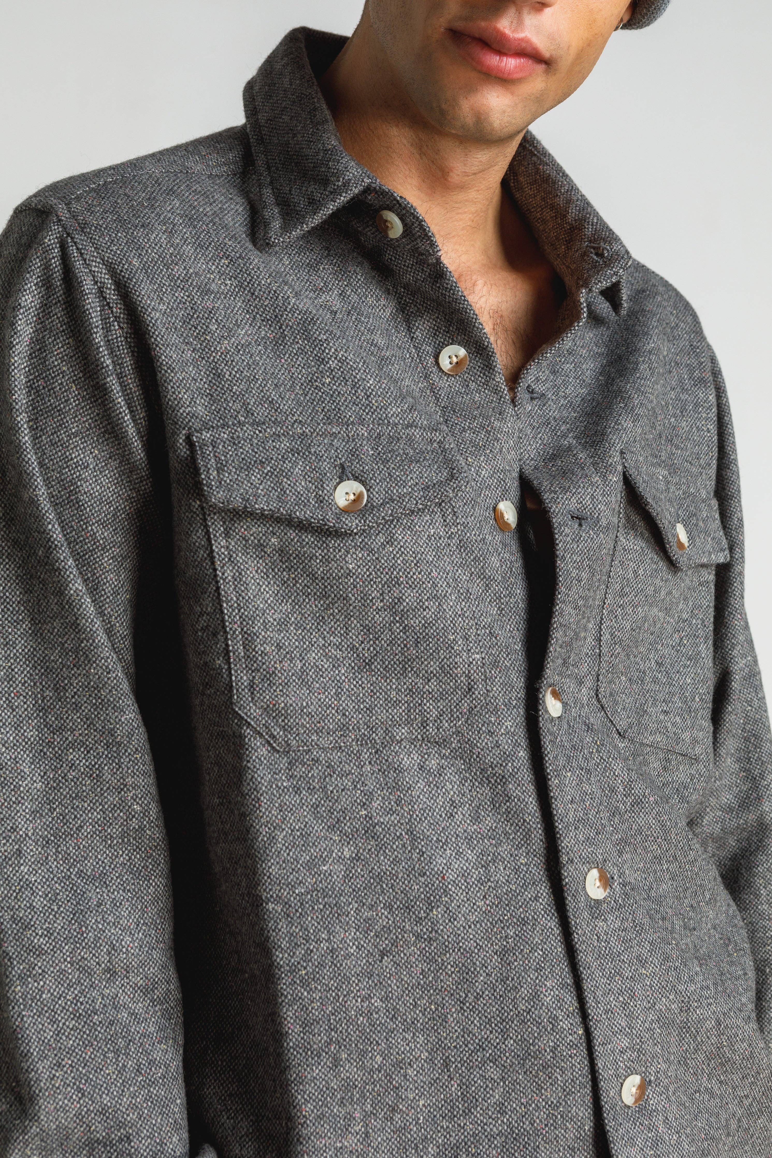 Otherwise - Wholesale Button Down Shirt - Men's - Swanson Men Overshirt1
