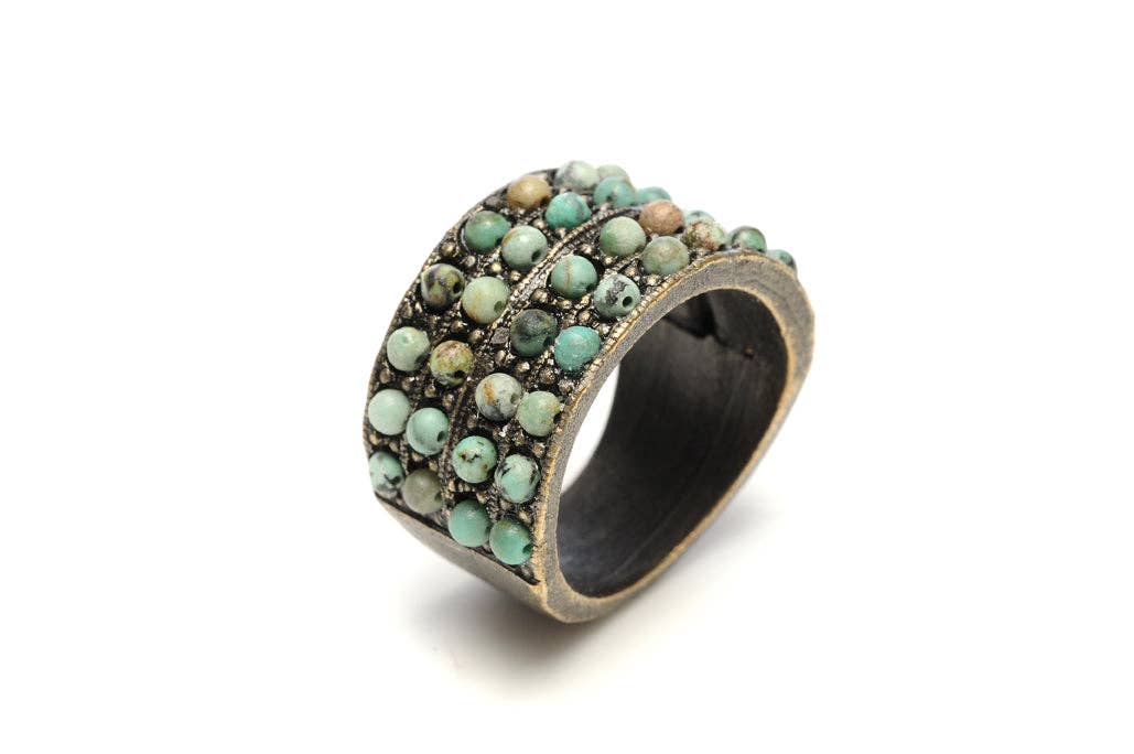 Rebel Designs Accessories – wholesale Multi-stone ring – 4 Row  Band Ring0