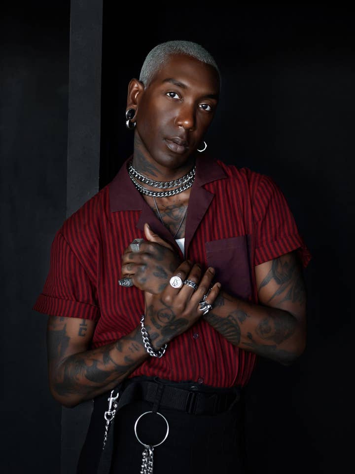 Overhemd met knoopsluiting voor conciërge voor wholesale door Lively Ghosts