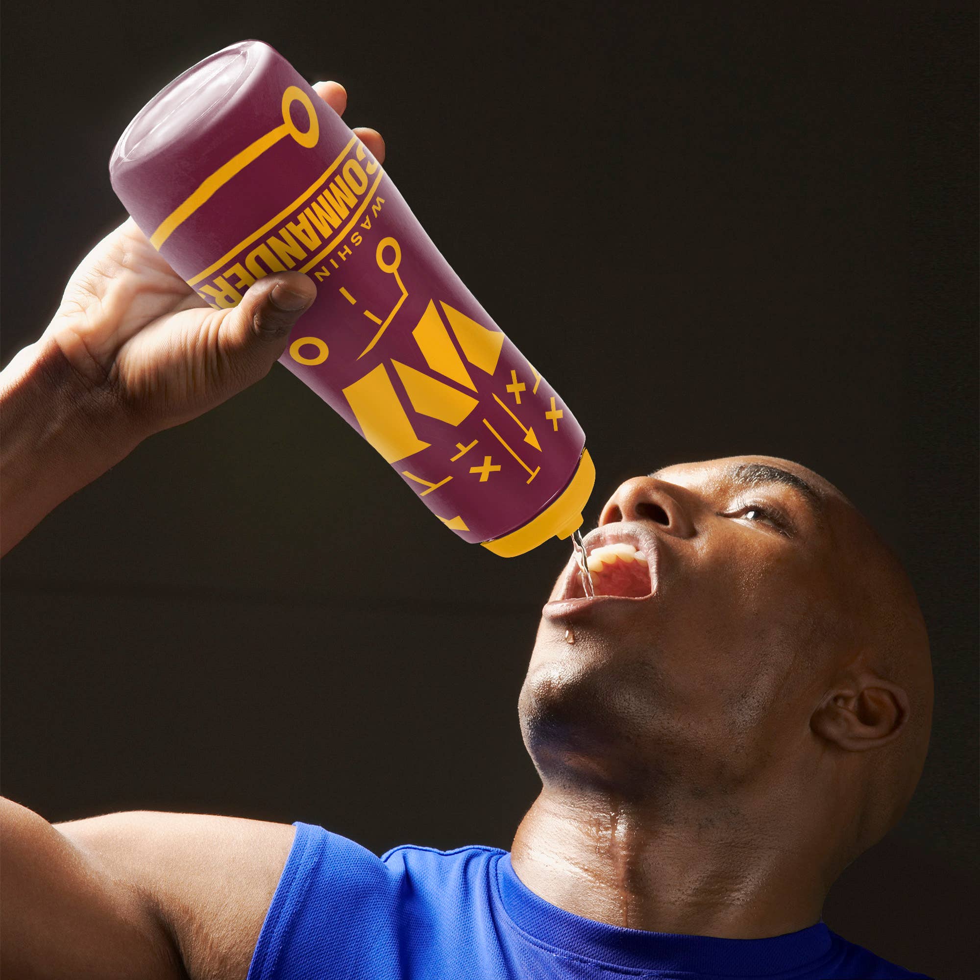 Party Animal, Inc. - Wholesale Water Bottle - Washington Commanders Water Bottle2