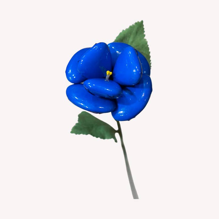 Grande rosa-selvagem em confeitos de chocolate por atacado de Fleurs-Thés en chocolat