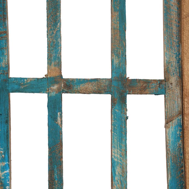 My Amigos Imports - Wholesale Wall Accent - Cathedral Wall Wood Windows-Set 3-WH-Wall Decor-Turquoise