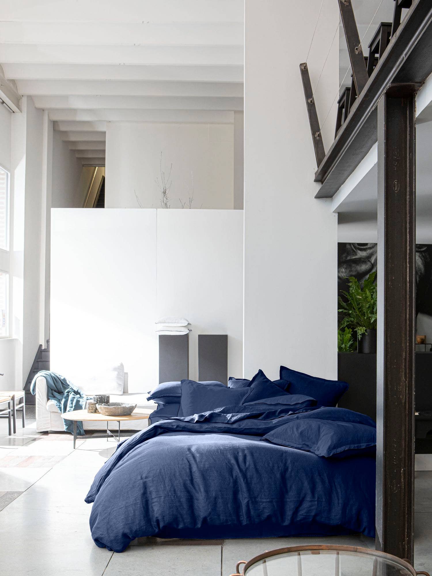 BATON ROUGE - Wholesale Duvet Cover - DUVET COVER 260X240CM 100% WASHED LINEN21