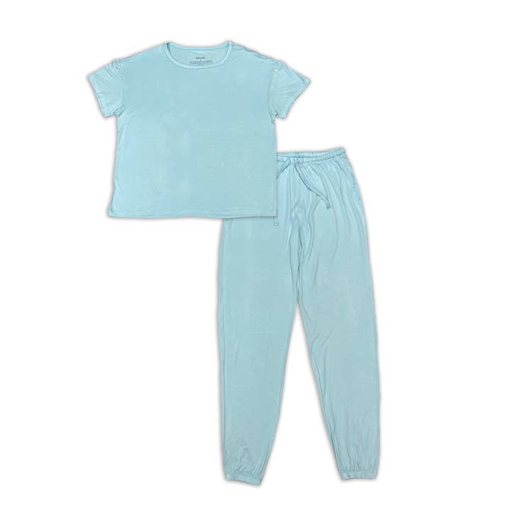 Silkberry Baby - Wholesale Lounge Set - Women's - Women's Bamboo Short Sleeve Loungewear Set